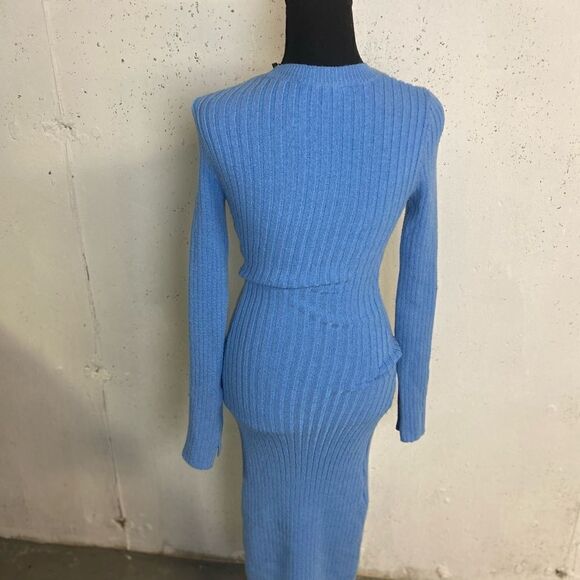 #119 ZARA Stretch Knit Spring Dress - Picture 4 of 6